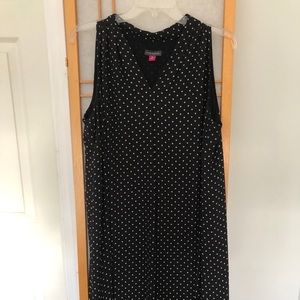 Polka dot dress- black and white size 1X